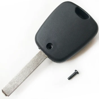 2 Pogas Tālvadības Atslēgu Peugeot 307 Citroen C1 C3 ar ID46 Čipu PCF7961 VA2 Asmens Auto atslēgu