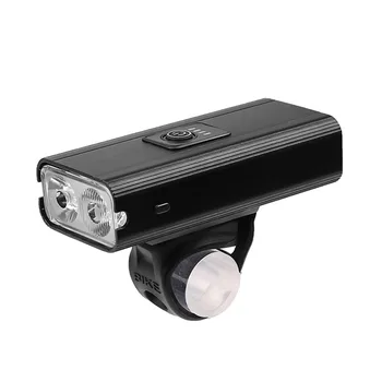 800 Lūmenu 6 Režīmu Velosipēdu Gaismas USB Lādējamu Ūdensnecaurlaidīgs Velo Priekšējo Lukturu Lampas Kalnu Velosipēds MTB Drošības LED Lukturīti