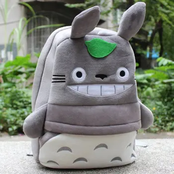 15cm X 20cm X 25m Mans Kaimiņš Totoro Plīša Mugursoma Soma Schoolbag