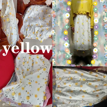 Candy krāsas 3D Ziedu Izšuvumi Mežģīņu Acu kroku svārki Sievietēm ar Augstu Vidukļa Ilgi Midi Skrit Eleganti Tilla Salds kawaii Streetwear