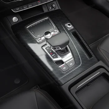 Lsrtw2017 Oglekļa Šķiedras Abs Automašīnas Centrālo Kontroles Apdares Interjera Acccessories Audi Q5 2018 2019 2020