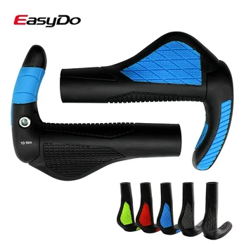 EasyDo bike lock grip ergonomiski, ērti MTB velosipēds rīkoties ar stiklšķiedras rokturi stienis beigām, kalnu velosipēds, rokturi, rokturis ar neslīdošu
