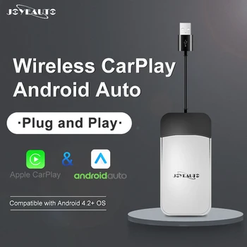 JoyeAuto Bezvadu Carplay Android Auto Apple Carplay USB Dongle Auto, Play TV Android Navigācijas Spēlētājs Spogulis Saites Radio Stick