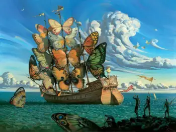 Dimanta Krāsošana 5D Pilnu Kvadrātveida/Kārtas Urbt Laivā Tauriņš Daimond Izšūšanai, Glezna Krustdūrienā Mozaīku Sienas Mākslas M1894
