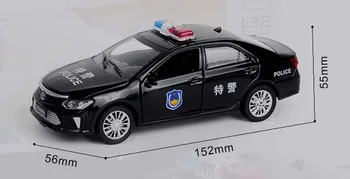1:32 Camry Policijas Lējumiem rotaļu Automašīnas Modeli, Rotaļlietas Transportlīdzekļa Pull Atpakaļ Skaņas Vieglās Automašīnas, rotaļlietas, dāvanas bērniem bērnu