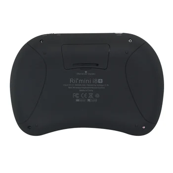 Rii Mini i8+ Mini 2.4 Ghz Bezvadu Klaviatūras Apgaismojums Spēļu Ar Touchpad Google Android Smart TV Kastē IPTV HTPC PS3 Pad