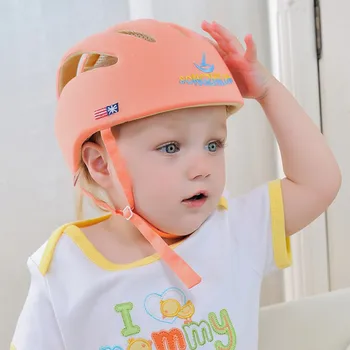Bērnu Ķivere Drošības Aizsardzības Baby Toddler Cepuri anti-sadursmes Zīdaiņu Galvas Aizsardzības Klp Bērniem Capacete Meitenes Sunīti Silta Cepure