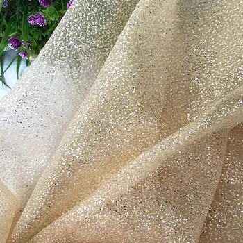 Mīksto Acu 1m/daudz 2colours Bronzas Acu Mežģīņu audums kāzu kleitu, plīvuru DIY caurspīdīga auduma kleita auduma H017
