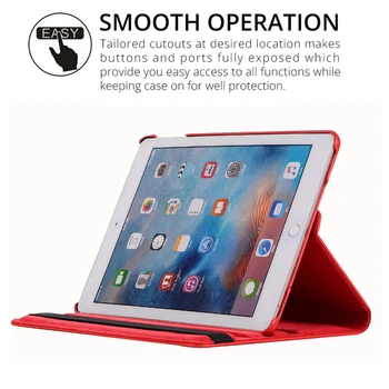 360Degree Rotējošo Ādas Smart Shell Cover Case for Apple iPad mini 1 2 3 Stāvēt Flip Folio Ekrāna Aizsargs, Coque 7.9 Būtiska