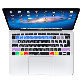 Logic Pro X Īsceļi Silikona Tastatūra Segums Ādas MacBook Jaunākās Air 13