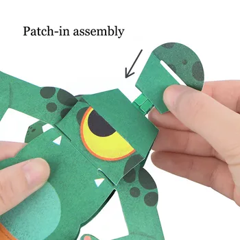 Mideer Origami 3D Stereo Zīmēšanas Papīrs Modelis DIY Rokasgrāmata Līmēšana Papīra Paraugs Izglītības Rotaļlietas Bērniem 3-7Y