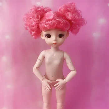 30cm Modes Lelle, Rotaļlietas Meitenēm 1/6 BJD Lelles Ķermeņa Make-up 3D Acis Skaisti Baby Girl Lelles DIY Rotaļlietas Meitenēm