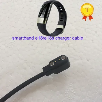 2018. gadam sākotnējā e18 e18s smart joslā smartband aproce 2pin magnēts lādētāja lādēšanas kabeli, vadu nomaiņa, siksnas, jostas