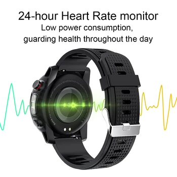 LIGE Smart Skatīties Vīrieši IP68 Ūdensnecaurlaidīga EKG, asinsspiediens, Sirdsdarbības, Miega Uzraudzības Sporta Fitnesa Smartwatch Android, iOS