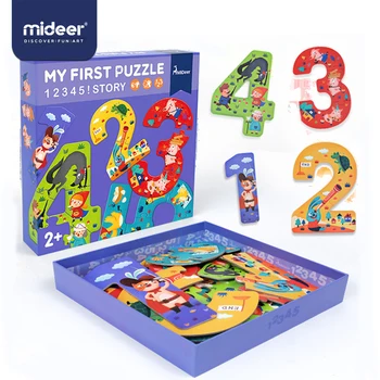 MiDeer Mīklas Izglītības Rotaļlietas, Kastes Mīklas Bērniem Digitālo Grāmatu Radošās Rotaļlietas Bērniem Puzzle Rotaļlietas Bērniem 2-4 Gadu laikā