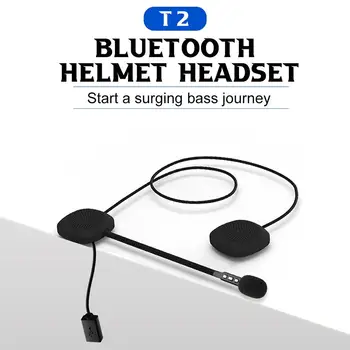 Ķivere, Austiņas T2 Bezvadu Bluetooth 5.0 Motocikla Ķivere, Austiņas Stereo Skaļrunis, Austiņu 2020