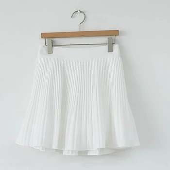 Kroku Svārki-Line Mini Svārki Sieviešu Vasaras Korejiešu Stilā Melnā Sieviete Svārki Apģērba Baltā Jupe Femme Faldas Mujer Moda 2020
