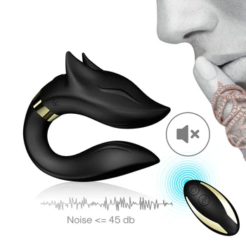 Dubultā galvas U Tips 9 Ātrumu Vibratori Sievietēm Vagian USB Lādējamu G Spot Klitora Vibrador Seksa Rotaļlietas Pāris Masturbator