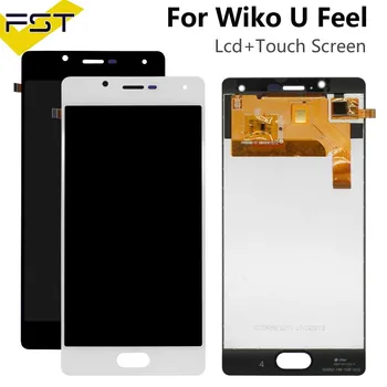 Augstas Kvalitātes wiko U Justies Ministru LCD ekrānu un Touch Screen Montāža Telefonu Piederumi wiko U Justies Lite +Tools+Līmi
