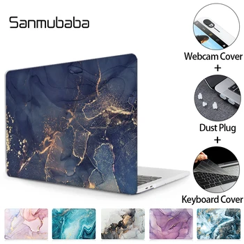 Sanmubaba Laptop Sleeve Case For Macbook Air 13 M1 Čipu A2337 Marmora Cieto Segumu Macbook Pro Air 11 12 13 15 16 Ar Touch ID