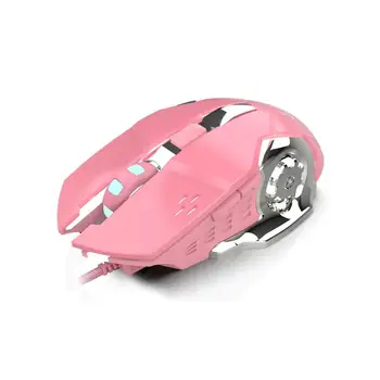 UTHAI DB24. Jauna rozā spēļu pele 3200dpi birojs peles optiskās peles, ergonomisku peles, piemērots piezīmju datori