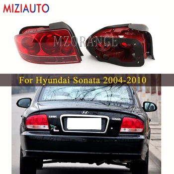 LED Aizmugurējie lukturi par Hyundai Sonata 2008 2004. - 2010. Gadam Aizmugurējo Buferi Atstarotājs gaismas Miglas lukturi DRL Bremžu Signāls Reverse auto Piederumi