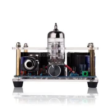 Douk audio Mini 12AU7 Vakuuma Cauruļu Multi-Hibrīda Austiņu Pastiprinātājs ar Stereo Pre-Amp A Klases Pastiprinātājs