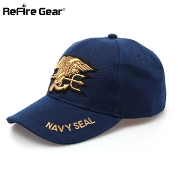 Navy Seal Armijas Beisbola Cepure Vīriešiem Gadījuma Taktiskās Militar Karavīrs Snapback Cepures Regulējams Modes Ceļojumu Velosipēdu Saule Unisex Cepure