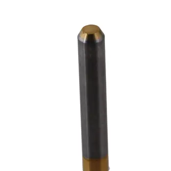 3.175x1.9mm Zelta Titāna CNC PCB Rotējoši Urbji Pārklājumu Karbīda Griezējs Beigām Dzirnavas Komplekts iepakojumā 10