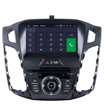 2 din stereo atskaņotāju Auto radio Headunit Audio FORD FOCUS 2012. - 2016. gadam Android10.0 car navigator Multimediju Atskaņotājs, Bezmaksas kartes ips