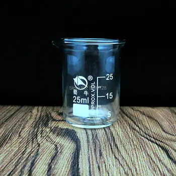 1Set Lab Stikla Vārglāzē 25/50/100/150/500ml Borsilikāta Stikla Laboratorijas Mērīšanas Stikla Skolas Mācību Laboratorijas Stikla Vārglāzē komplekts
