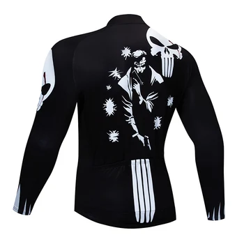 2020 Rudens Ziemas black VĪRIEŠU Velosipēdu Džersija Komplekts MTB Vienotu Velosipēdu Elpojošs Apģērbs Velo Apģērbs Vīriešu Ilgi Cycling Wear