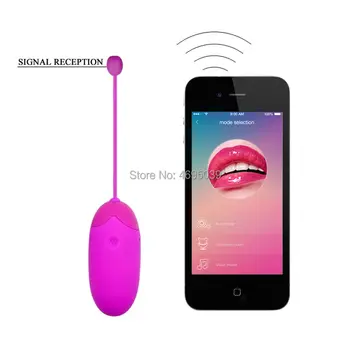 Bluetooth Vibrators Olu USB Papildināt Lēkt Olu Vibratori Seksa Rotaļlietas Sievietēm Bezvadu App Tālvadības pulti, Vibrācijas, Vaginālās Bumbiņas