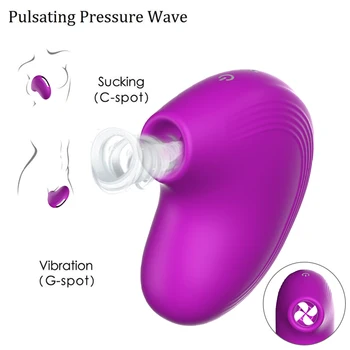 Krūšu galu Zīdējs Vibrators, USB Uzlāde Klitora Nepieredzējis Stimulators Krūts Palielināt Massager SexToy Sievietēm Sieviešu Masturbator