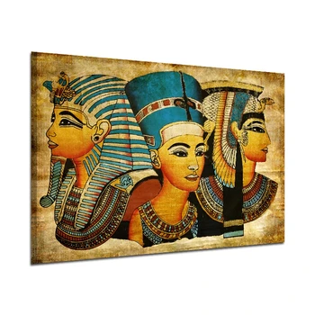 Āfrikas Senajā Ēģiptē Sievietes Kanvas Glezna Plakāti un Izdrukas Sienas, Attēlus viesistaba, Mājas Dekoru Cuadros