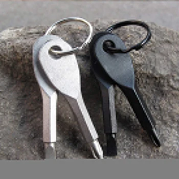 2GAB Phillips Skrūvgrieži Atslēgas Formas Precizitāte Lietie Tērauda Mini Iešķeltu Keychain Kabatas Remonta Instrumenti Daudzfunkciju