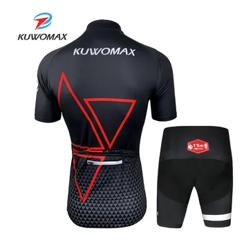 2019 KUWOMAX Riteņbraukšana Jersey Nosaka Vasaras Quick Dry MTB Īsām Piedurknēm Riteņbraukšana Uzstādīt Velosipēdu Apģērbu Ropa Ciclismo Velosipēdu Uzvalks.