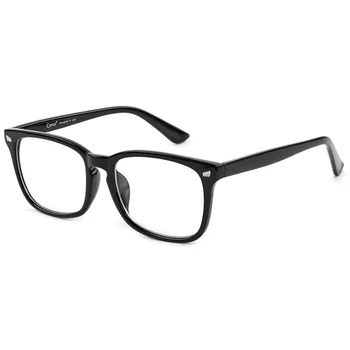 Cyxus Zilā Gaisma Datoru Brilles Bloķēšanai Galvassāpes Black PC Objektīvs Spēļu Brilles Unisex (Vīrieši/Sievietes) 8582