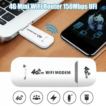 4G LTE USB Modemam WIFI Bezvadu USB Dongle Stick Platjoslas Mobilo sakaru SIM Karte, Modems, ātrgaitas Interneta Piekļuves Maršrutētāju Adapteri