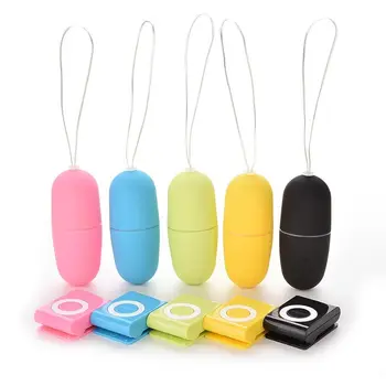 Ūdensizturīgs Portatīvo Bezvadu MP3 Vibratori Tālvadības pults Sieviešu Vibrējošais Ola Ķermeņa Masieris Seksa Rotaļlietas, Pieaugušo Produkti Dro