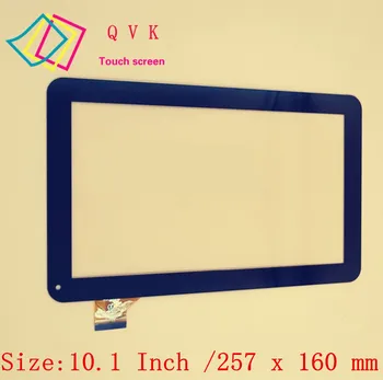 Black 10.1 Collas Supra M12AG 3G tablet pc capacitive touch screen stikla digitizer panelis Bezmaksas piegāde