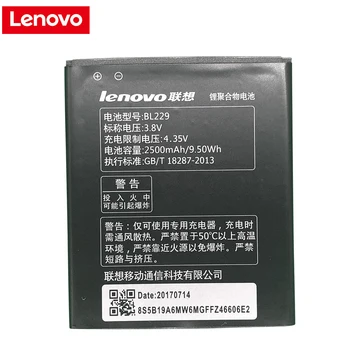Sākotnējā Lenovo BL229 BL 229 BL-229 LI-ion Akumulatoru, Lenovo A8 8 A806 A808T 806 808T Uzlādējams Rezerves Tālruņa Akumulatora