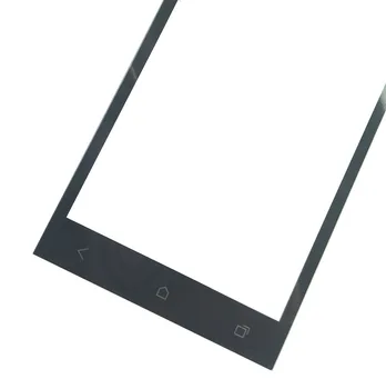 3.7 collas HTC One V T320e G24 Touch Screen Digitizer Priekšējā Stikla Objektīvu Sensora Panelis Melnā Krāsā ar lenti