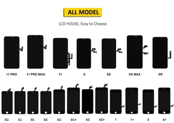 Karstā Pārdošanas Nomaiņa LCD iPhone 7 Plus 7P LCD Displejs Touch Digitizer Montāža iPhone 7 7P LCD Ekrāns AAA Kvalitāte