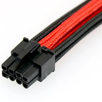 Pamata Extension Cable Kit - Jauktu Krāsu Piedurknēm 24Pin ATX, EPS 4+4Pin, PCI-E 6+2Pin, PCI-E 6Pin Strāvas pagarinātāja Kabelis