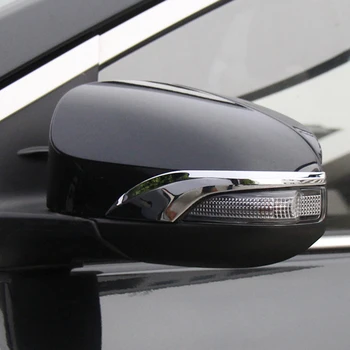 Toyota C-HR CHR 2016-2020 ABS Chrome Sānu Atpakaļskata Spogulis Aizsargātu Streamer Vāciņš Melns Auto Stils aksesuāri 2gab