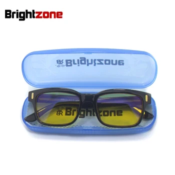 Brightzone Jaunu Anti-Noguruma & UV Pretbloķēšanas Zilās Gaismas Filtru Stop Acu Celms Aizsardzības Spēļu Stils Rāmis Datoru Brilles Vīriešiem
