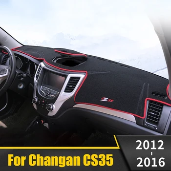Par Changan CS35 2012 2013 2016 Plus 2018 2019 Auto Paneļa Vāciņu Dash Mat Saules Ēnā Pad Paklāji ANti-UV Piederumi