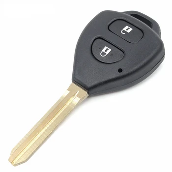 Tālvadības Atslēgu fob 433MHz ar 4D67 Čipu Iekšā Toyota RAV4, Corolla Eiropā 2006 2007 2008 2009 2010