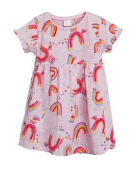 Baby Meitenes Vasaras Kleitas, Drēbes Enfant Princese Kleita Bērnu Kostīms Bērniem Drēbes Flamingo Bērnu Kleita